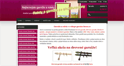 Desktop Screenshot of garnize-lacno.sk